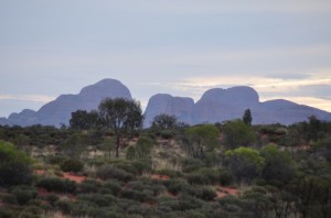 Enchanting Kata-Tjuta and amazingly green Red Centre