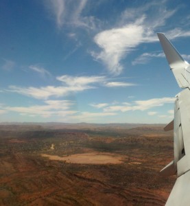 Red Centre turning green