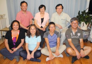 Jasper, Miss Tang & Eric (back, L-R); Karen, Selina, Sarah & Jacob (front)