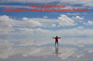 Happy Year of the Horse at Salar de Uyuni