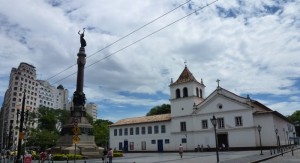 Spot where the city was founded on Jan 25, 1554