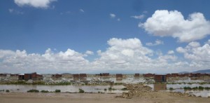 Flooding of settlements outside Oruro 