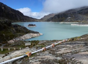 Our refugio by the reservoir