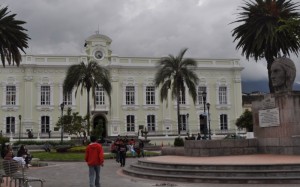 Otavalo main square