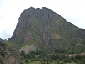 Mountain with an Inka face