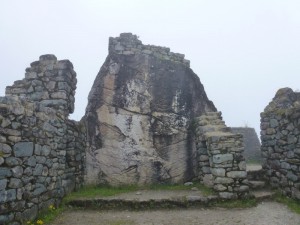 Altar - rock with the shape of a man