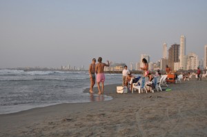 Sunset party at Bocagrande