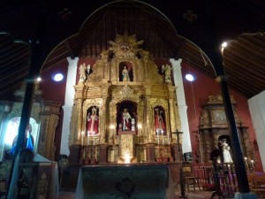 Altar, Iglesia Santa Barbara