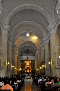 Evening Mass at Cathedral