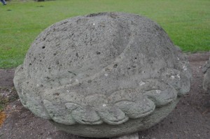 Sacrifice stone, Central Court