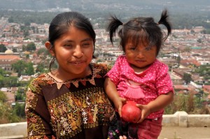 A !6-year-old mom with her daughter