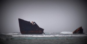 Ship wreck close to Cocpanderia