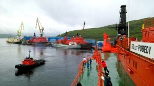 Getting ready to leave Murmansk