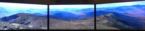 View from Mt Washington in summer