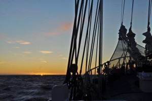 Green Flash at Sunset August 11, 2015