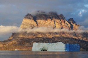 Uumannaq- iconic mountain behind the town