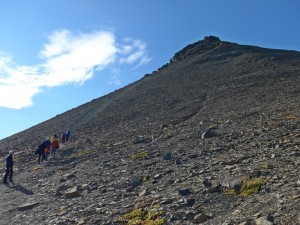 Climbing Mt Dudas - a most strenuous hike