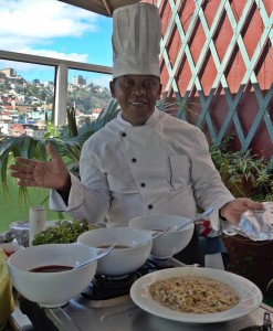 A chef, Cobert Hotel