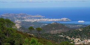 Calvi from a col