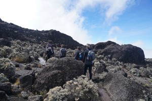 Pushing on to Baranco Wall