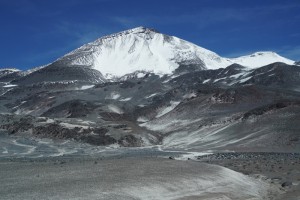Ojos del Salado - World's highest volcano at 6892m