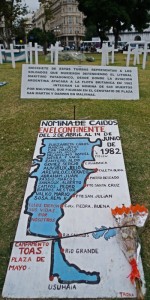 Anniversary of Falkland War, April 1982